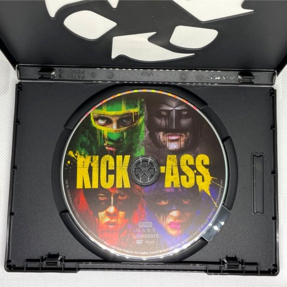 Kick-Ass Movie DVD Widescreen with Actors Aaron Taylor-Johnson and Nicolas Cage - Picture 4 of 4